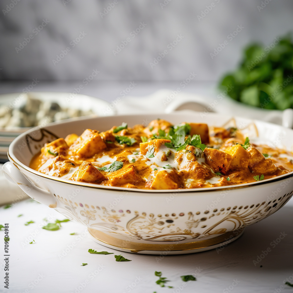 Shahi Paneer, a rich and creamy North Indian curry Shahi Paneer, a rich and creamy North Indian curry
