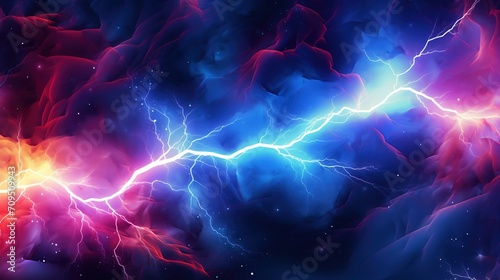 background for writing in the form of lightning  for t-shirts  Generate AI.
