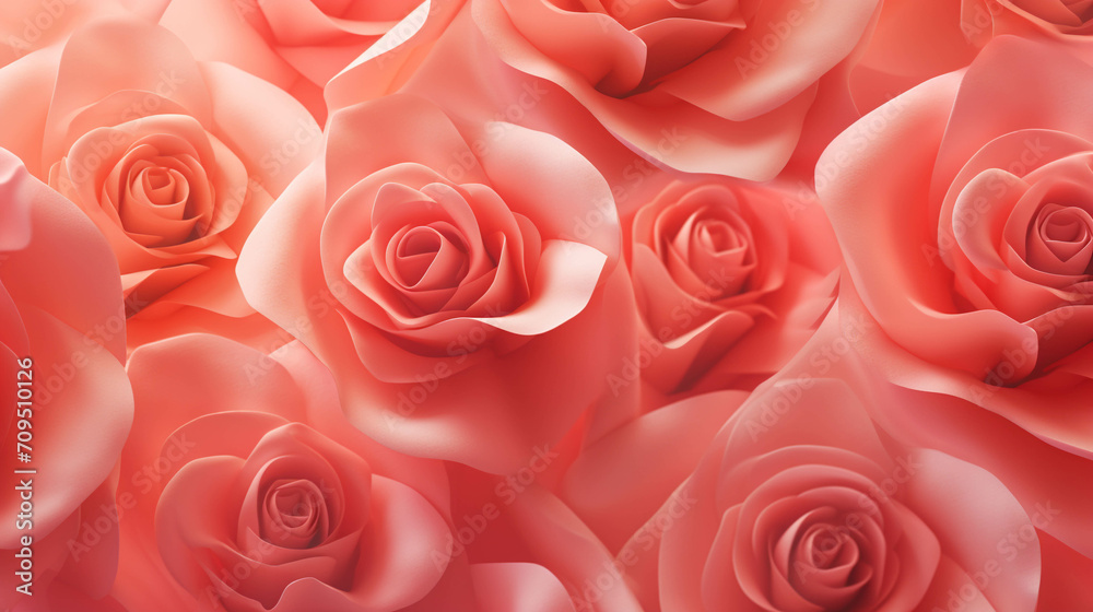 Beautiful red-pink roses are used for festivals. Beautiful red-pink roses are used for festivals.