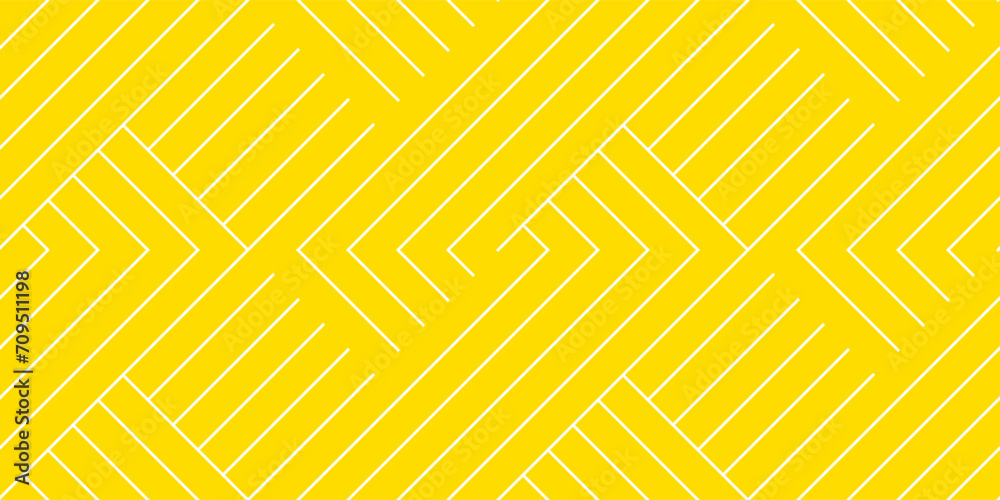 Yellow summer background pattern line stripe chevron square zigzag seamless abstract vector design. Summer Background. - obrazy, fototapety, plakaty 