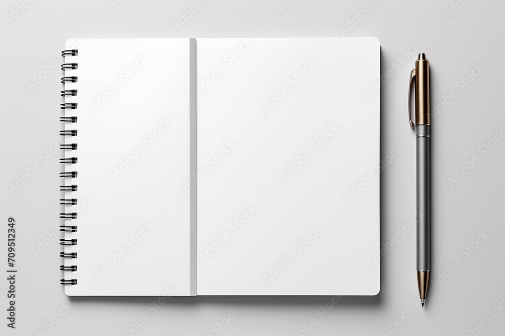 Blank Stationery Set Mockup created with Generative AI Blank Stationery Set Mockup created with Generative AI