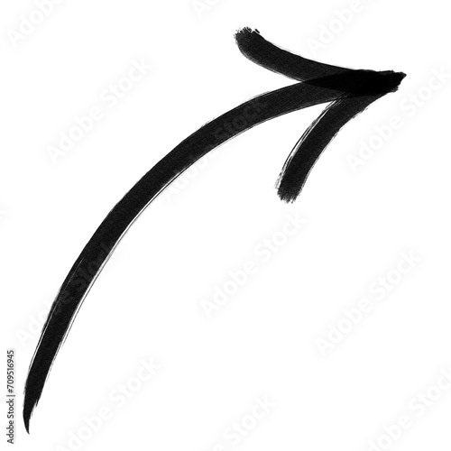 Arrow. Arrow Doodle. Arrow Scribble. Transparent background.