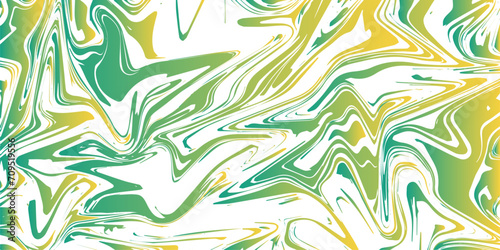 Abstract Green Marble texture background. Green and white mixing oil paint texture. Green Marbleized Stripes With marble ink texture. Splash of paint. Colorful liquid.