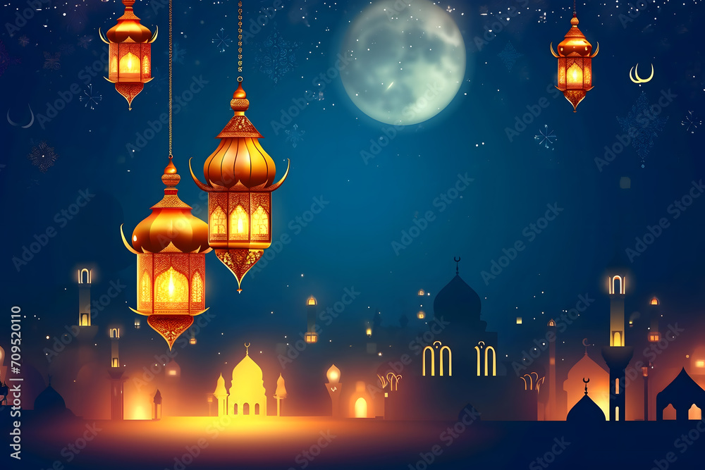 ramadan Kareem, Ramadan crescent moon, Eid Mubarak Islamic festival social media banner and Eid Mubarak Post Template, islam ramadan Kareem, Ramadan crescent moon, Eid Mubarak Islamic festival social media banner and Eid Mubarak Post Template, islam
