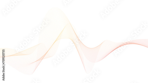 Abstract background of waves lines with space to insert text