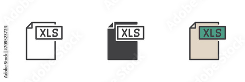 XLS file different style icon set