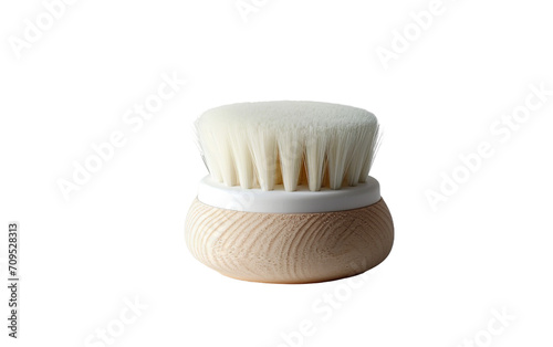 Cleansing Brush On Transparent Background.