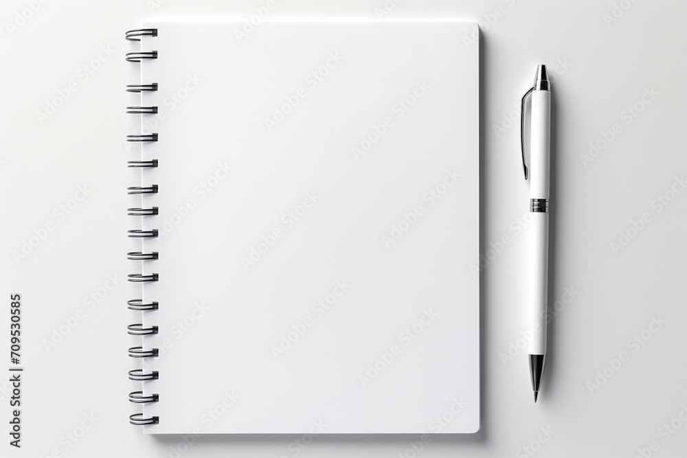 Blank Stationery Set Mockup created with Generative AI Blank Stationery Set Mockup created with Generative AI