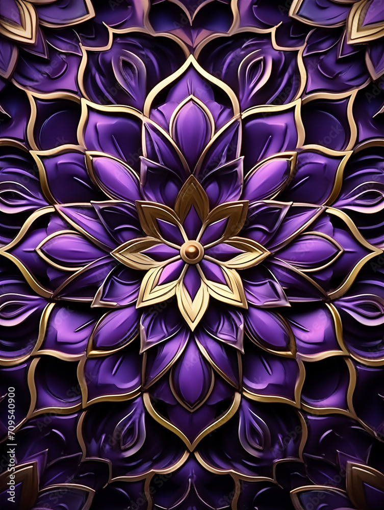 islamic art craft pattern background with ornament