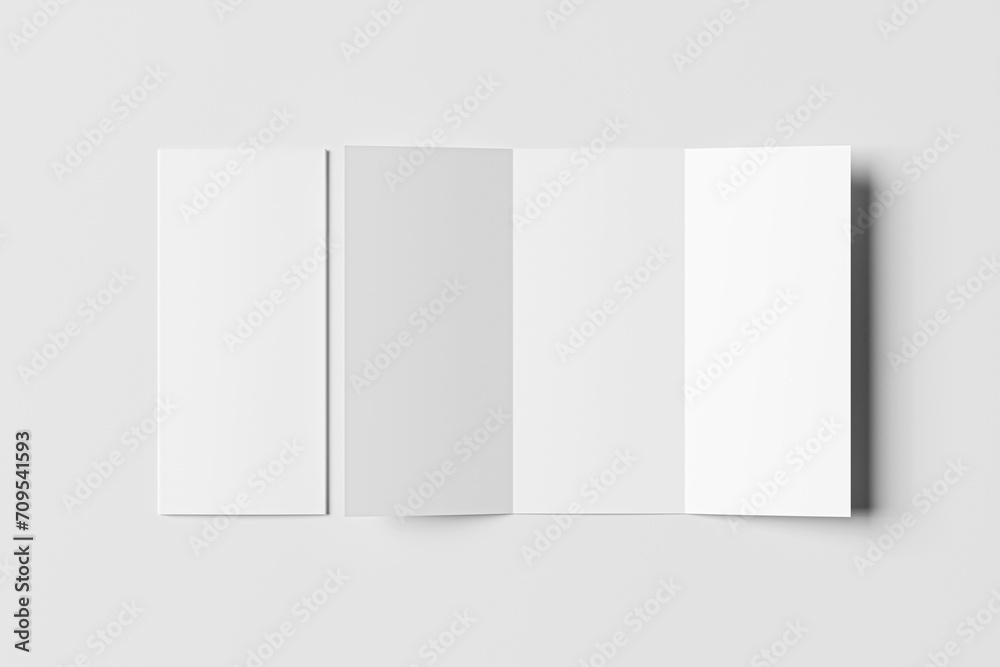 A4 TRIFOLD BROCHURE BLANK MOCKUP A4 TRIFOLD BROCHURE BLANK MOCKUP