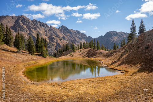 Small unnamed lake in the Eagles Nest Wilderness, Colorado