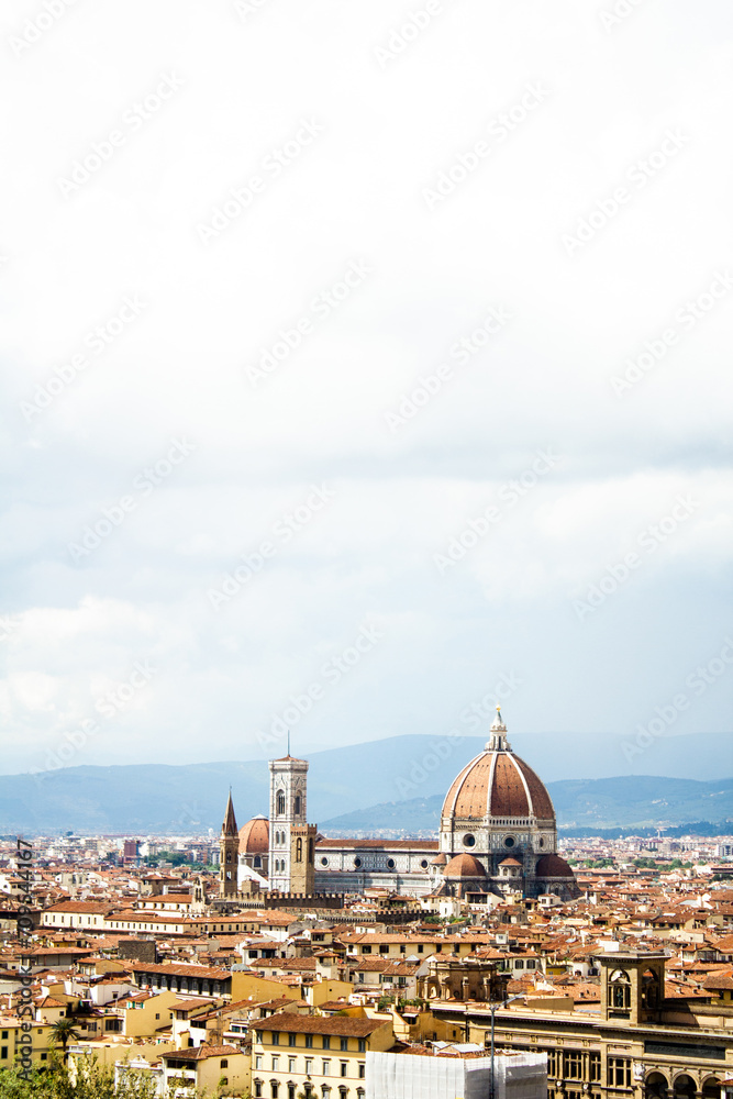 View of Cathedral of Santa Maria del Fiore from Pitti Palace