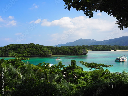 Kabira Bay, this is one of the most beautiful sightseeing spots in Ishigaki