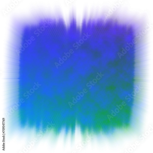 A transparent dreamlike abstract psychedelic cloud burst design element.