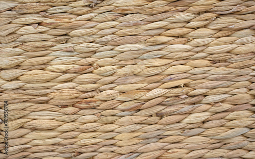 Fototapeta Naklejka Na Ścianę i Meble -  Details of woven basket as design background