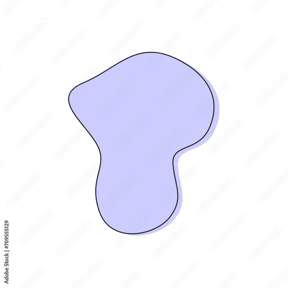 purple color blob with circle blob purple color blob with circle blob