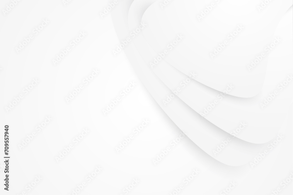 Obraz premium White 3Ds abstract background, web banner, and wallpaper with modern design stripes background, Banners concepts