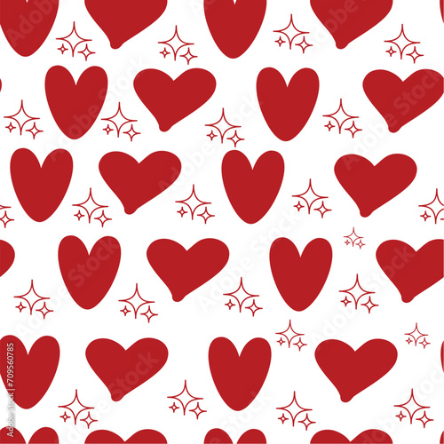 Valentine s seamless pattern