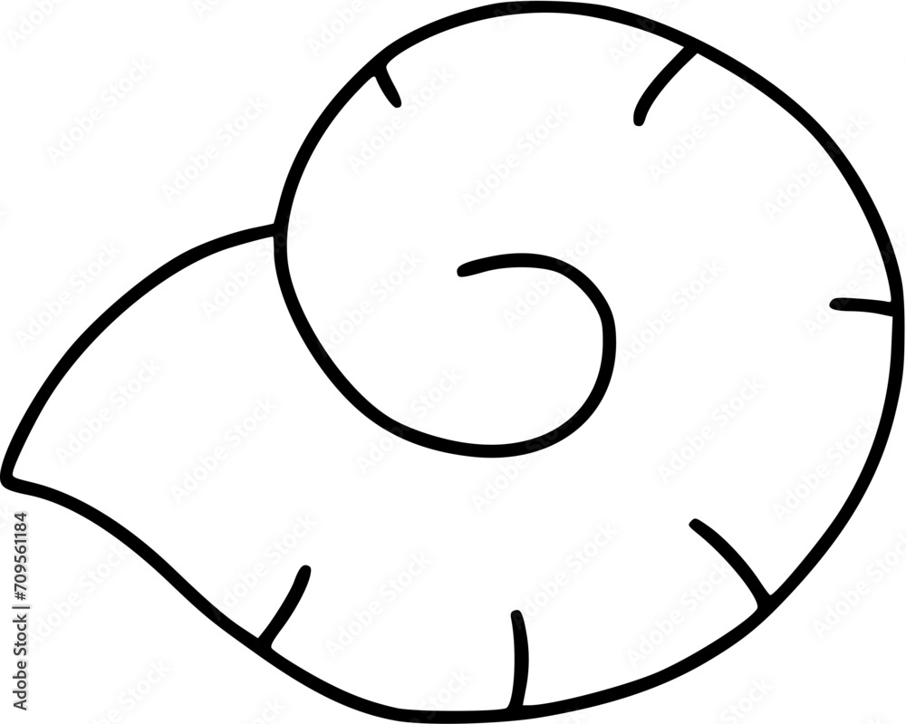 Shellfish outline Shellfish outline