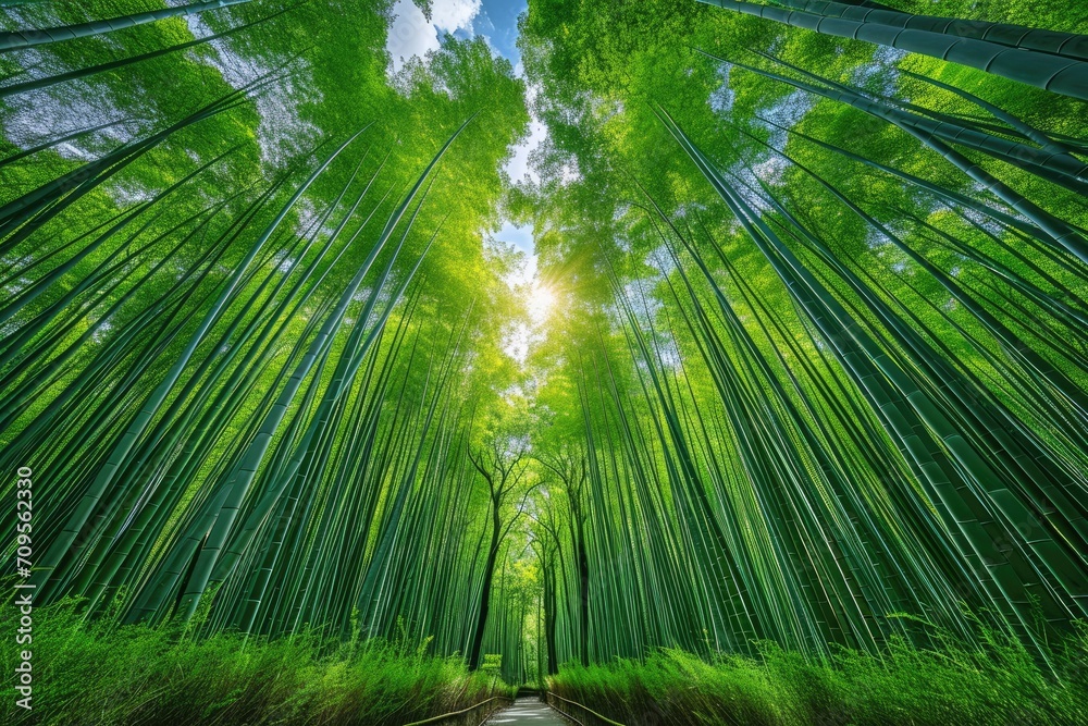 Green and lush bamboo forest professional photography Green and lush bamboo forest professional photography