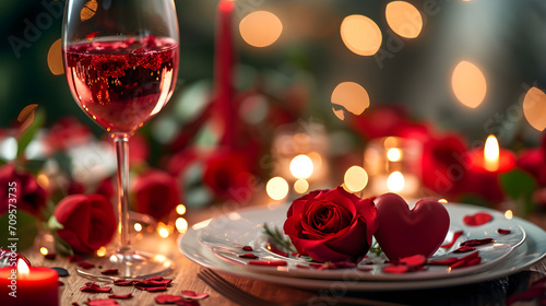 romantic Valentine's Day dinner