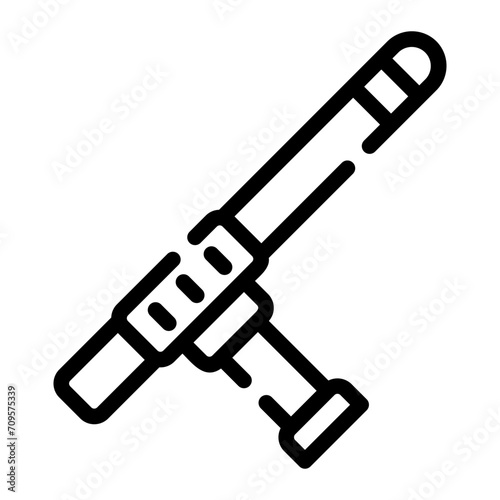 baton Line Icon
