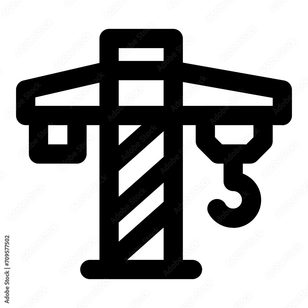 crane icon vector illustration asset element crane icon vector illustration asset element