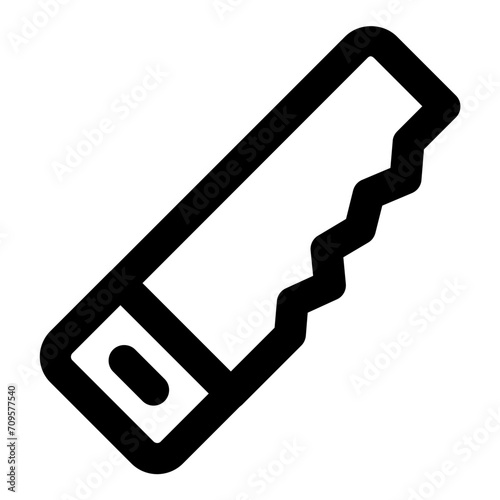 handsaw icon vector illustration asset element