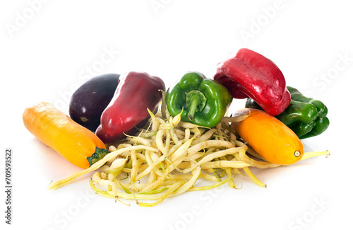 summer vegetables in studio photo