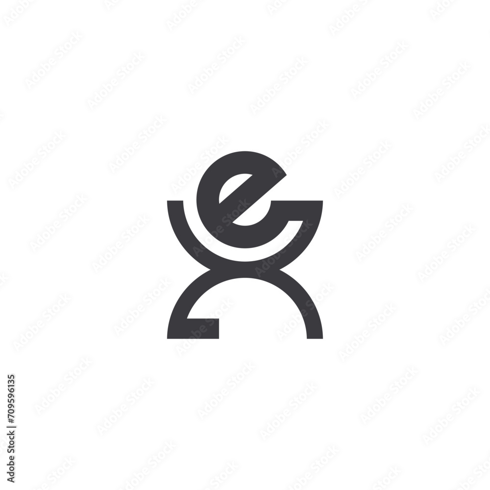 XE or EX logo and icon design XE or EX logo and icon design