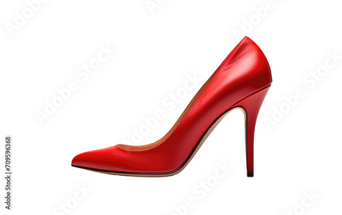 High heels isolated on transparent Background