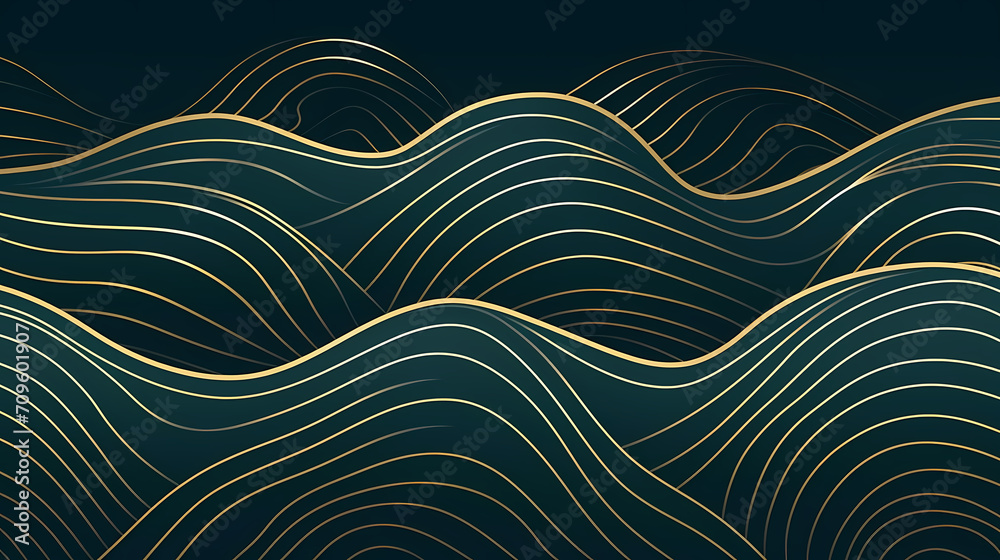 Future technology lines background, abstract future technology background