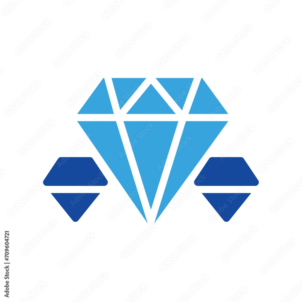 diamond icon or logo illustration style. Icons ecommerce. diamond icon or logo illustration style. Icons ecommerce.