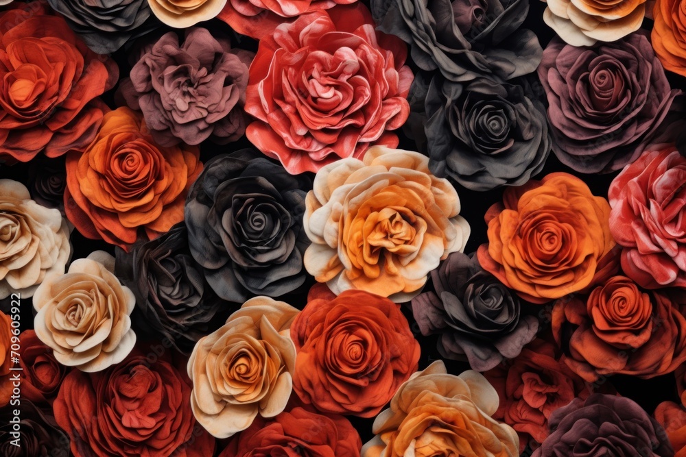 a close up of a bunch of flowers with many different colors of flowers in the middle of the picture and in the middle of the middle of the picture. a close up of a bunch of flowers with many different colors of flowers in the middle of the picture and in the middle of the middle of the picture.