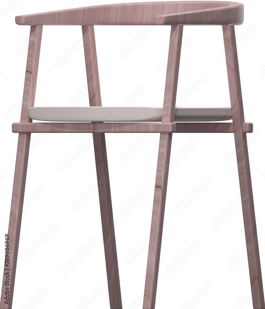 PNG 3D Dining Chair icon isolated on a white background PNG 3D Dining Chair icon isolated on a white background