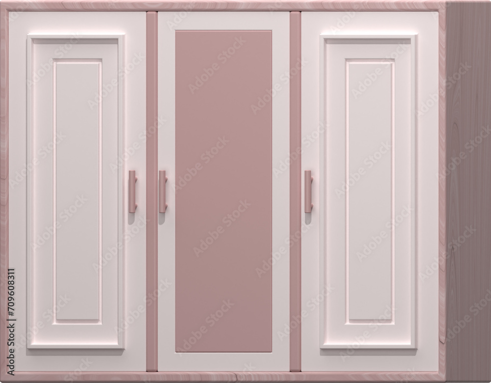 Fototapeta premium PNG 3D Strasser icon isolated on a white background