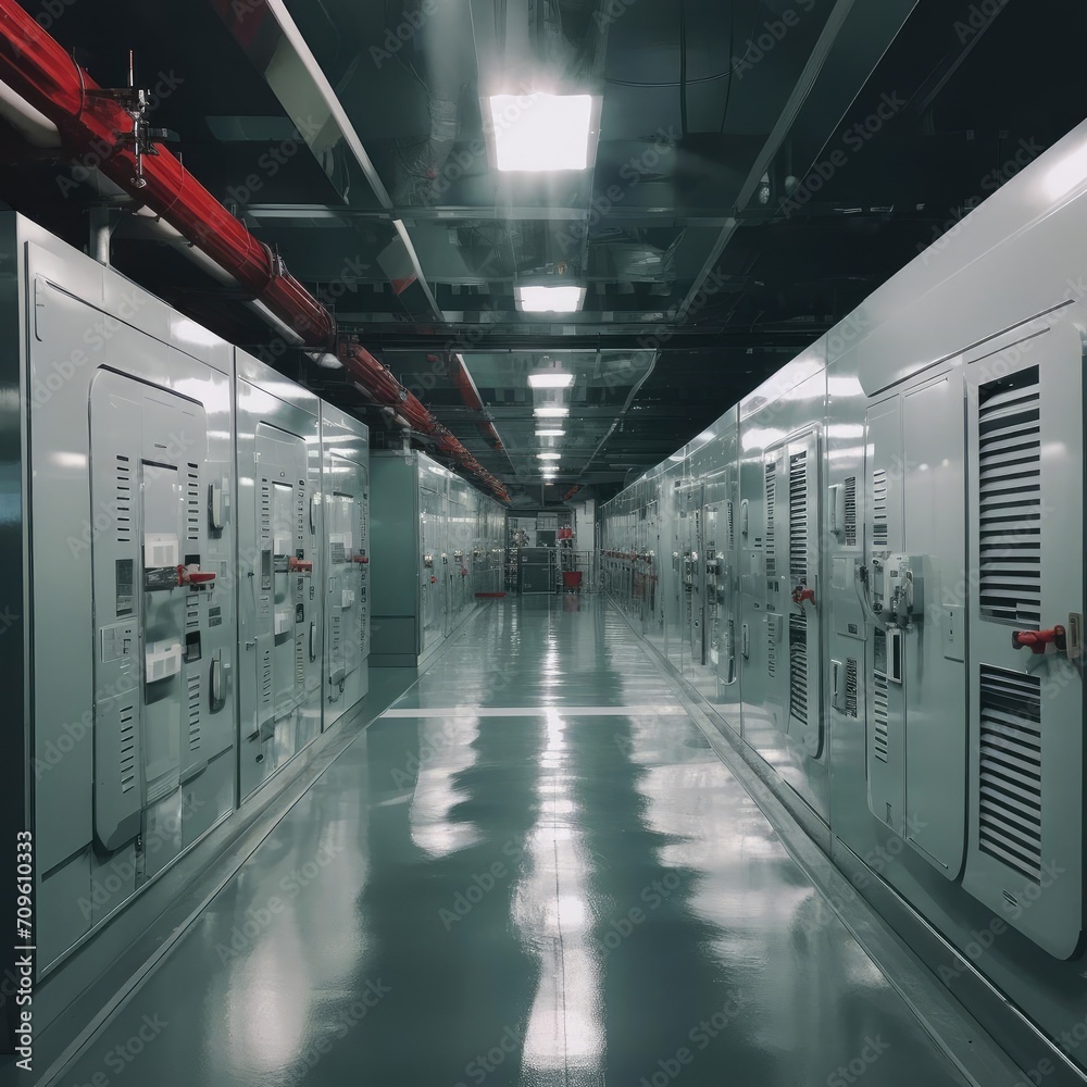 Nuclear Fuel Storage Room