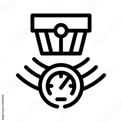 barometer line icon