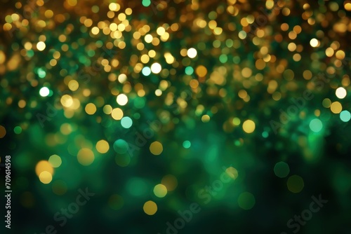  a blurry image of a green and yellow boke of lights on a black background with a blurry image of a green and yellow boke of lights in the background.