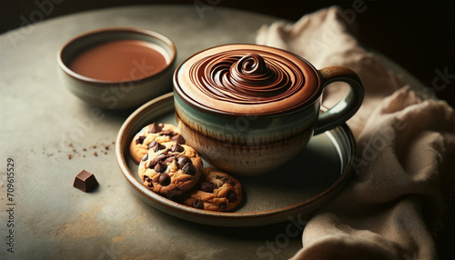 Chocolate Swirl Mocha Indulgence  photo