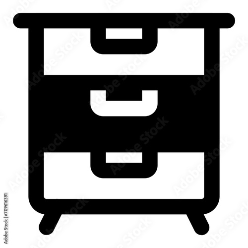 drawers icon vector illustration asset element
