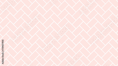 Pink brick tile wall or floor background