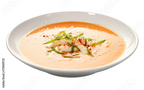 Bisque of Lobster isolated on transparent Background