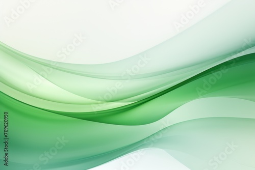  a close up of a green and white background with a wavy design on the top of the image and bottom half of the image.