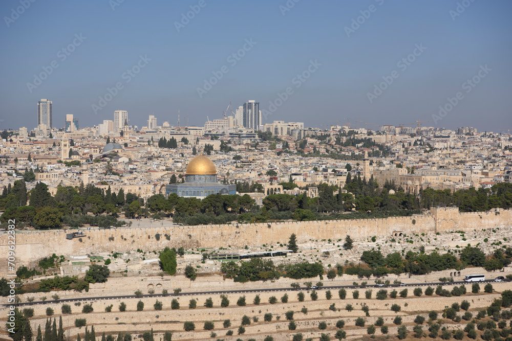 Old Jerusalem, The Holy Land, Mount of Olives