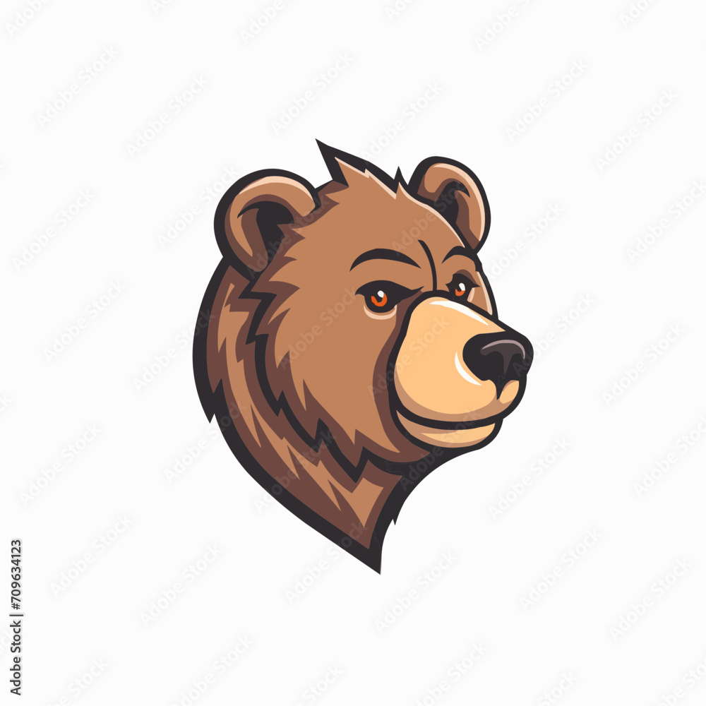 brown bear head brown bear head