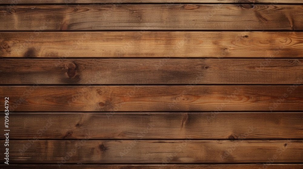 Fototapeta premium A beautiful wooden background, leaving space for text, plain background - Generative AI