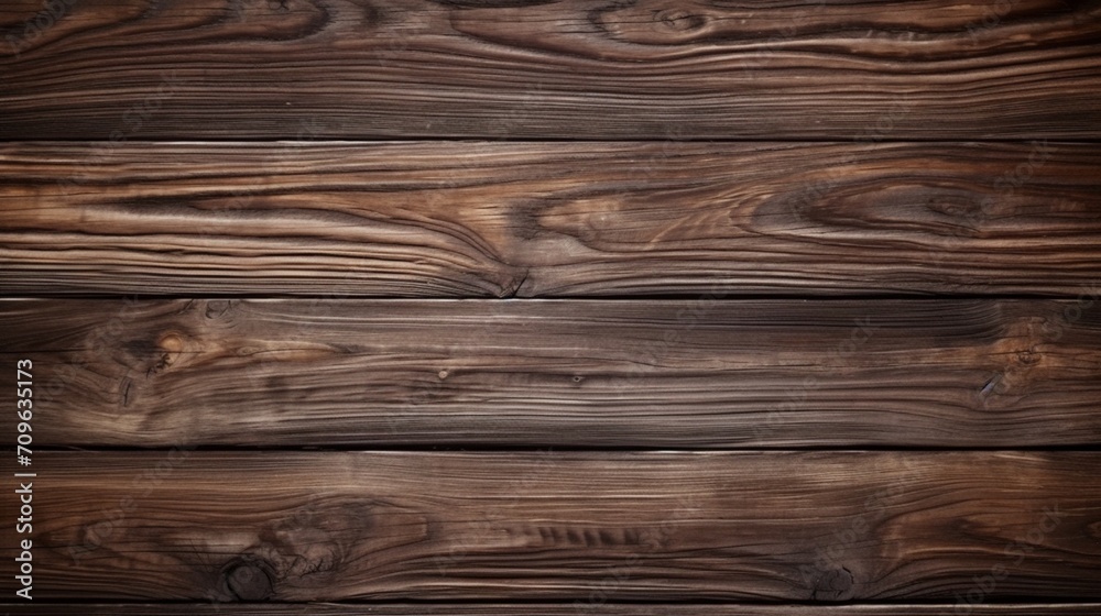 Fototapeta premium A beautiful wooden background, leaving space for text, plain background - Generative AI