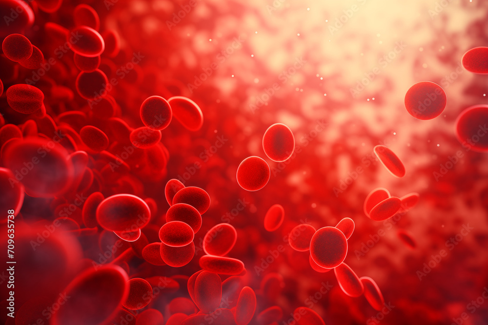 Abstract background of artery inside red blood hemoglobin molecule. Major blood cells erythrocytes. Abstract background of artery inside red blood hemoglobin molecule. Major blood cells erythrocytes.