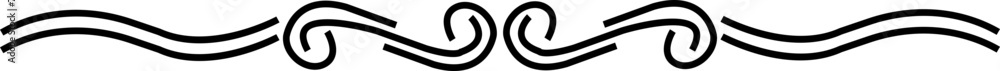 Divider icon. Divider ornament, corner border. Hand drawn vector isolated on transparent background. Outline sign border element kit. Page Decoration linear icon paper break, book decoration. Divider icon. Divider ornament, corner border. Hand drawn vector isolated on transparent background. Outline sign border element kit. Page Decoration linear icon paper break, book decoration.